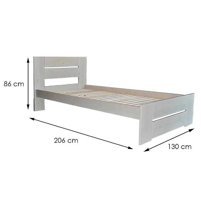 Bett Pola 120cm Grau