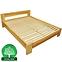 Bett Kuba 180cm Kiefer