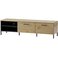 Tv Tisch Lucas 155cm Eiche Artisan/Schwarz