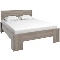 Bett Montana 160cm Eiche, L1