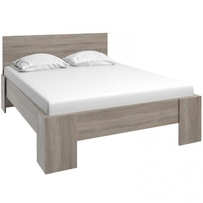 Bett Montana 160cm Eiche, L1