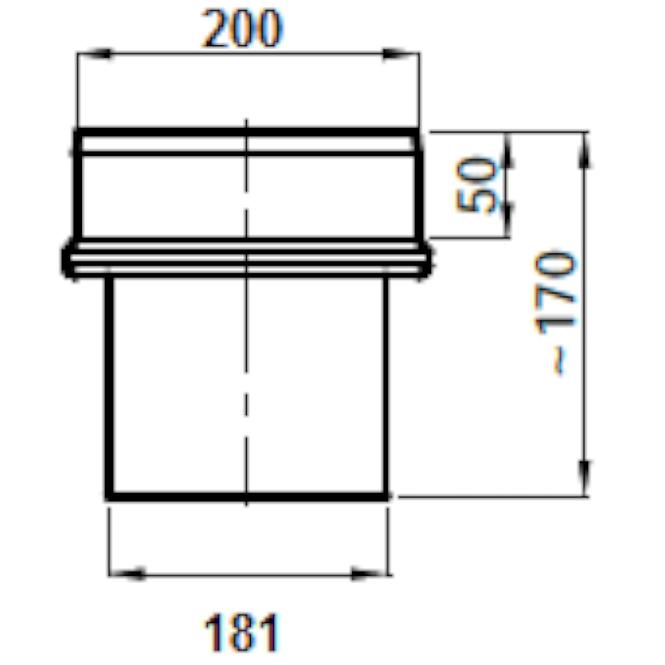 Reduktion 200/180