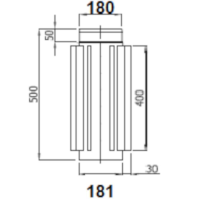 Kühler 180/500