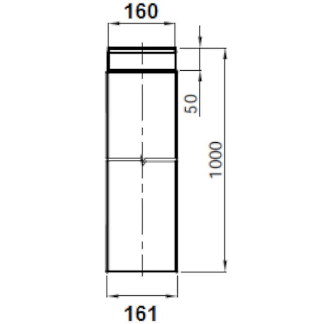 Rohr 160/1000