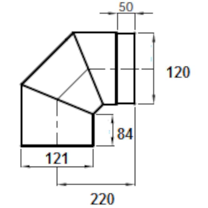 Knie 120/90