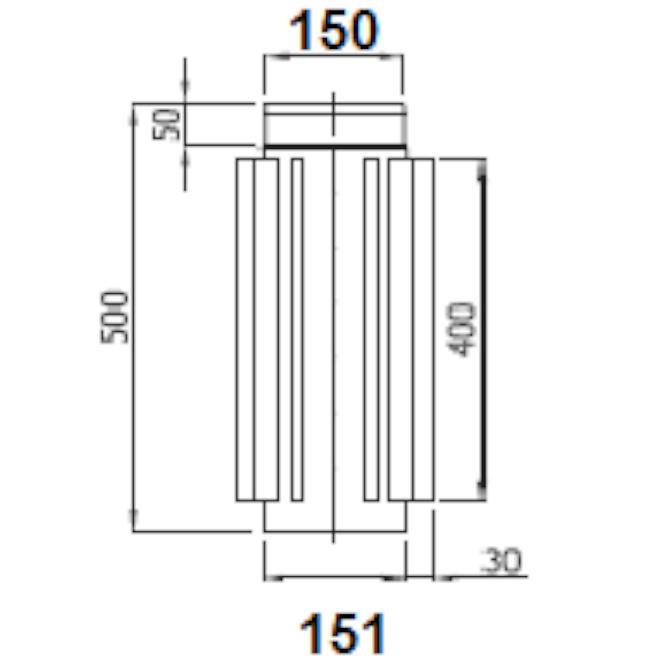 Kühler 150/500