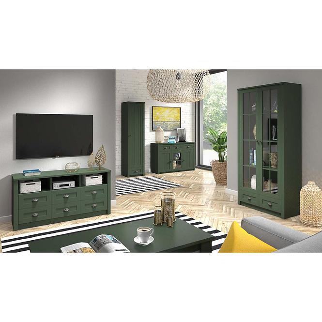 Vitrine Prowansja 90cm Green, W2S