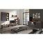 Vitrine + Regal Samba Pflaumenbaum/Grafit,4