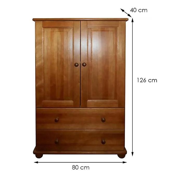 Schrank 80cm Eiche