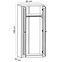 Schrank Prowansja 90cm Grey, S2D,2