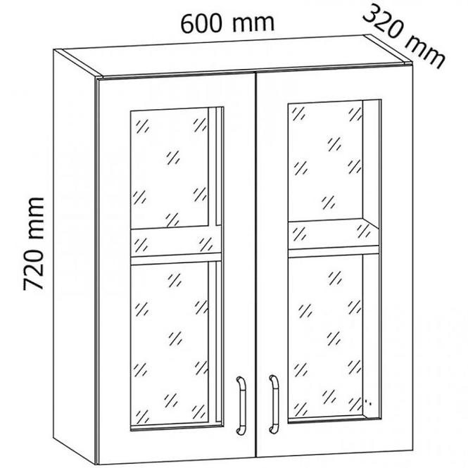 Küchenzeile Linea G60s Grau