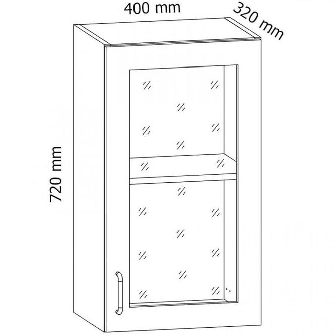 Küchenzeile Linea G40s Grau