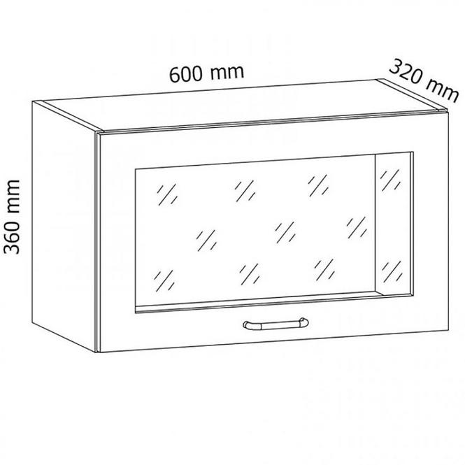 Küchenzeile Linea G60ksn Grau