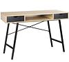 Schreibtisch Loft 120cm Eiche Sonoma/Schwarz