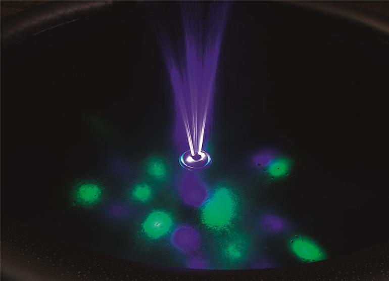 Led-floating pool fountain  58493