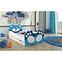 Kinderbett Amadis 140cm Blau,8