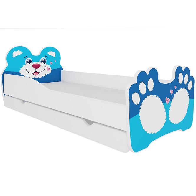 Kinderbett Bear160cm Blau