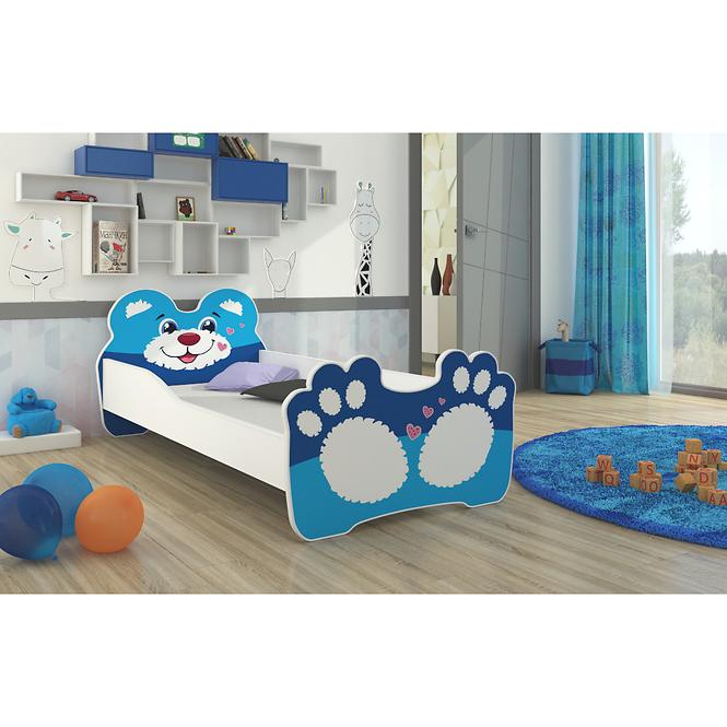 Kinderbett Bear160cm Blau