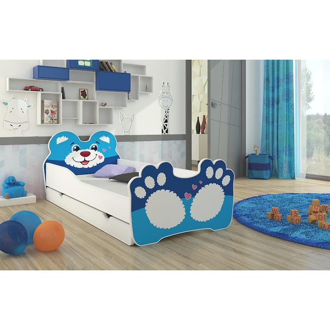 Kinderbett Bear160cm Blau