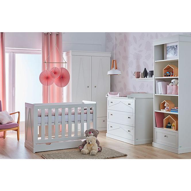 Schrank Marie 113cm Weiß