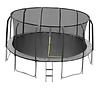 Trampolin mit leiter 457cm schwarz