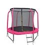 Trampolin mit leiter 244cm rosa