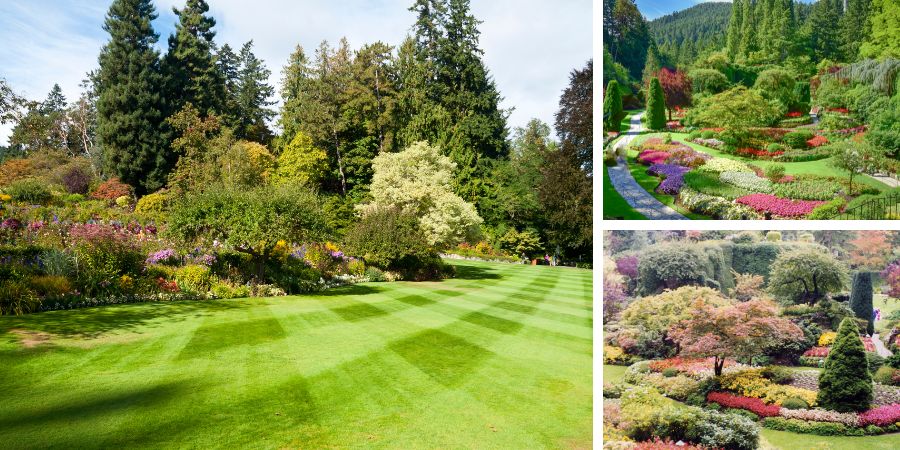 Butchart Gardens in Kanada