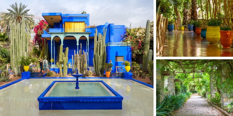 Majorelle-Garten in Marrakesch, Marokko